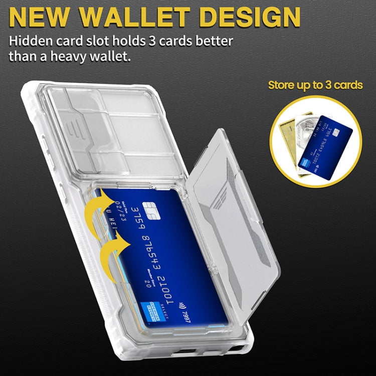 Full Coverage Phone Case with Holder / Card Slot, For Samsung Galaxy S24 Ultra 5G