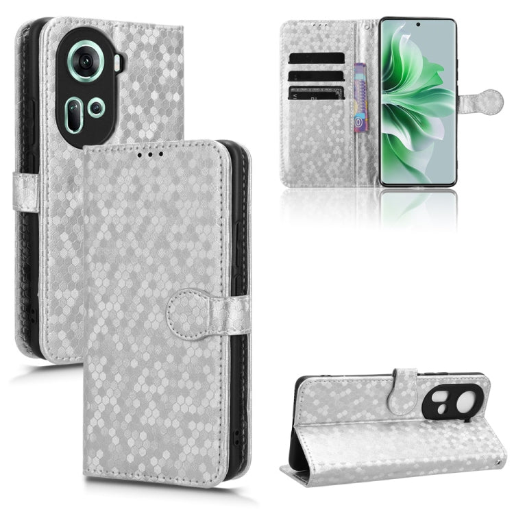 Honeycomb Dot Texture Leather Phone Case, For OPPO A3 Pro 5G, For OPPO Reno11 F 5G / F25 Pro, For OPPO Find X7, For OPPO Reno11 5G Global