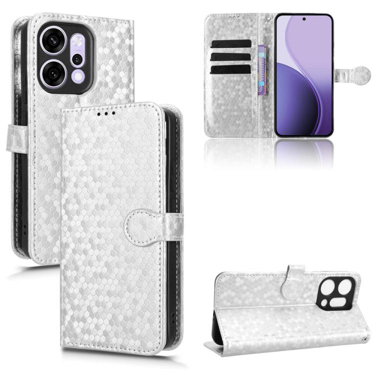 Honeycomb Dot Texture Leather Phone Case, For OPPO Reno14 F 5G, For OPPO A5x 5G / 4G Global, For OPPO A5 5G / 4G Global, For OPPO Reno14 Pro Global