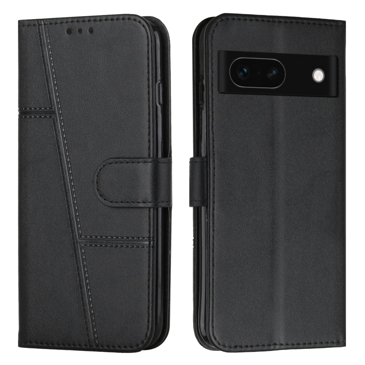 Stitching Calf Texture Buckle Leather Phone Case, For Google Pixel 10 / 10 Pro, For Google Pixel 9a, For Google Pixel 8a