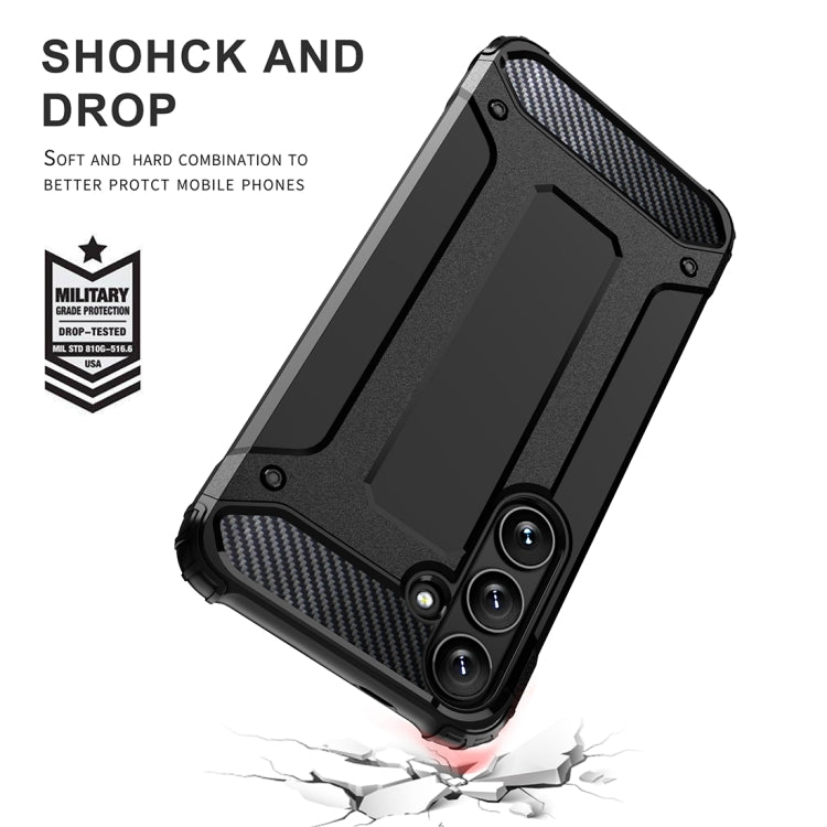 Magic Armor TPU Hybrid PC Phone Case, For Samsung Galaxy S25 5G, For Samsung Galaxy S25+ 5G, For Samsung Galaxy S25 Ultra 5G