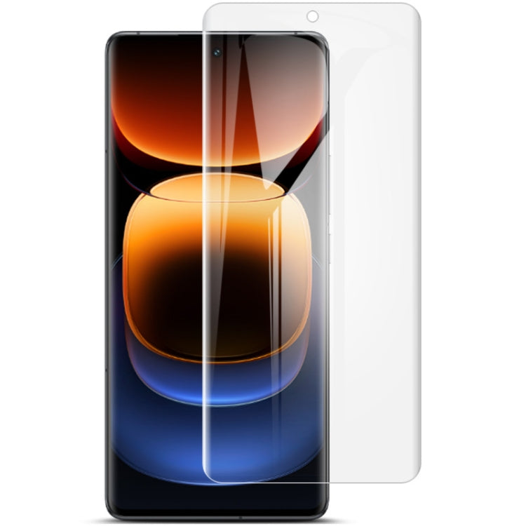 2pcs imak Curved Full Screen Hydrogel Film Protector, For vivo X100s Pro 5G, For vivo X100 Ultra 5G, For vivo V30e 5G, For vivo X100 5G / X100 Pro 5G, For vivo iQOO 12 Pro 5G, For vivo iQOO 12 5G