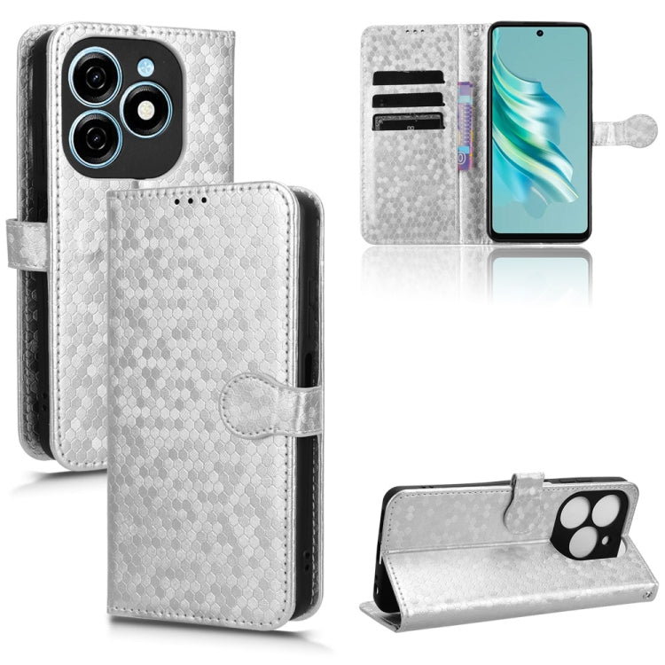 Honeycomb Dot Texture Leather Phone Case, For Tecno Pova 6 Pro, For Tecno Spark 20 Pro+ 4G, For Tecno Spark 20 Pro, For Tecno Spark Go 2024 / Spark 20C, For Tecno Spark 20