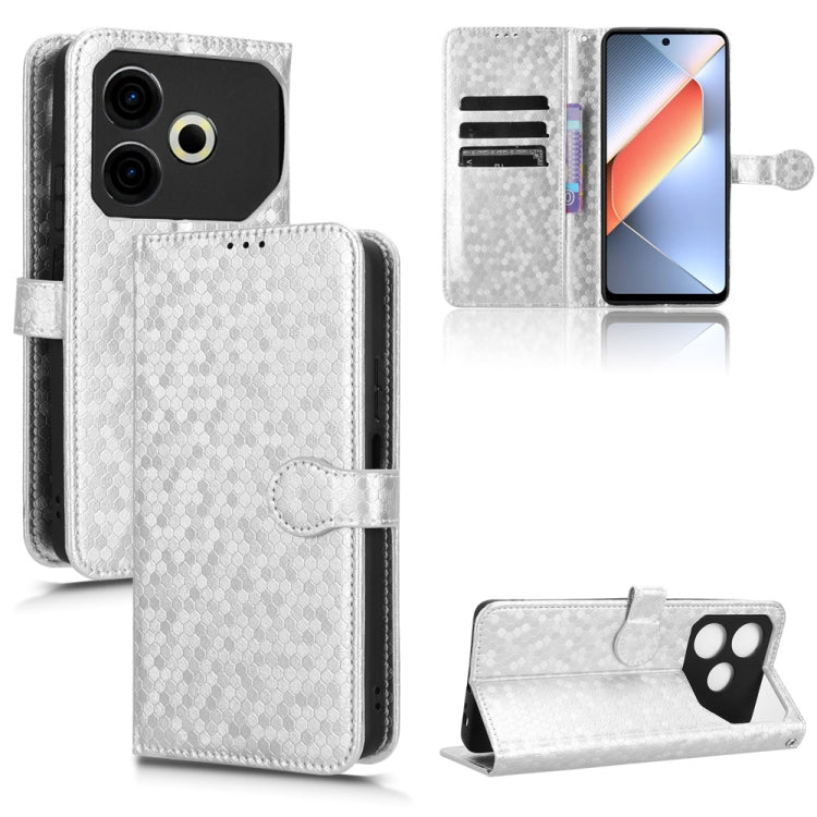 Honeycomb Dot Texture Leather Phone Case, For Tecno Spark Go 2025 / Spark Go 1, For Tecno Spark 30C 4G, For Tecno Camon 30 Premier 5G, For Tecno Pova 6 Neo
