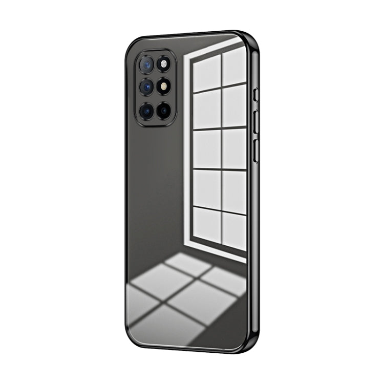 Transparent Plating Fine Hole Phone Case, For OnePlus 9 Pro, For OnePlus 9, For OnePlus 8T