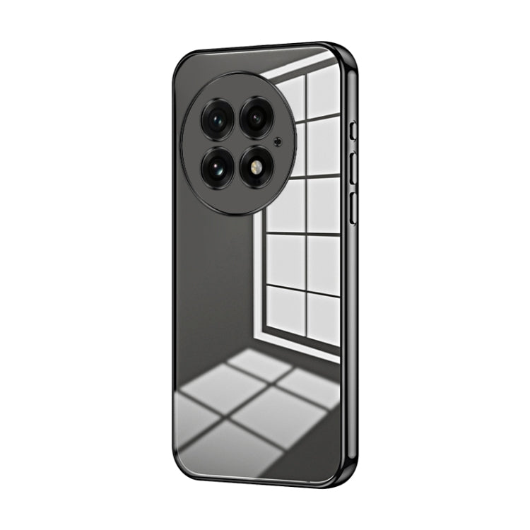 Transparent Plating Fine Hole Phone Case, For OnePlus Ace 6, For OnePlus Ace 5 / 13R, For OnePlus 13
