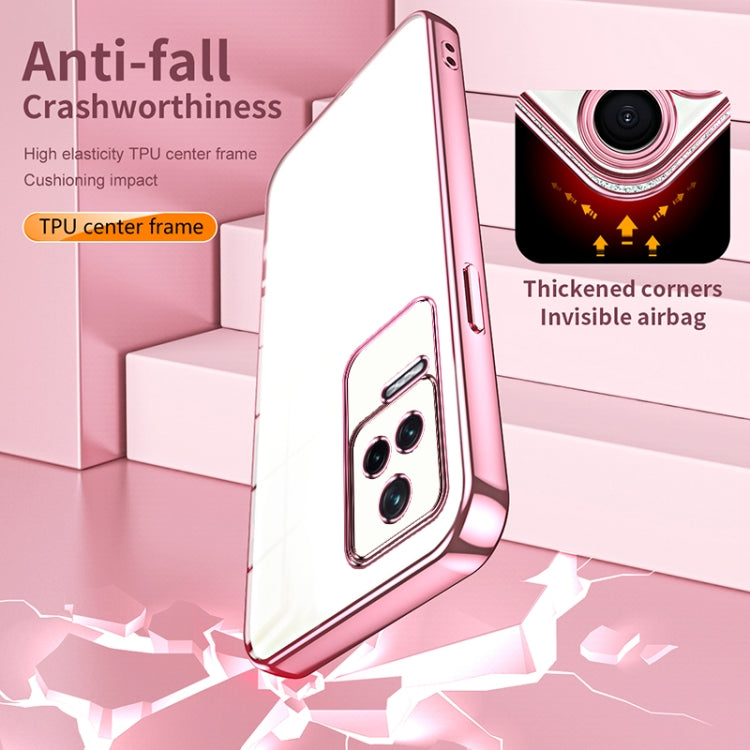 Transparent Plating Fine Hole Phone Case