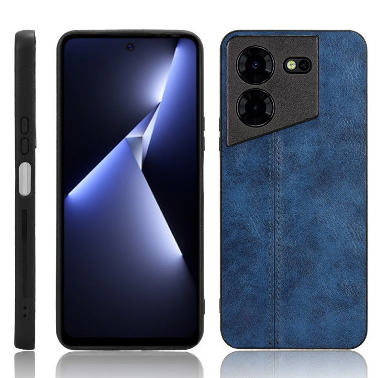 Cow Pattern Sewing Back Cover Phone Case, For For Tecno Spark 20 Pro+ 4G, For Tecno Spark 20 Pro 4G, For Tecno Pova 5 Pro