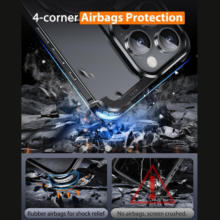 MagSafe Magnetic Frameless Holder Phone Case, For iPhone 15 Pro, For iPhone 14 Pro, For iPhone 14 Pro Max, For iPhone 13 Pro Max, For iPhone 13 Pro, For iPhone 13