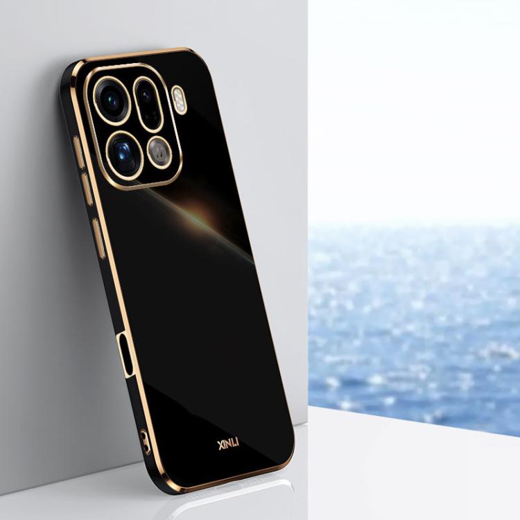 XINLI Straight Edge 6D Electroplate TPU Phone Case, For OPPO F31 5G Global, For OPPO A6 GT 5G, For OPPO Find X9 Pro 5G