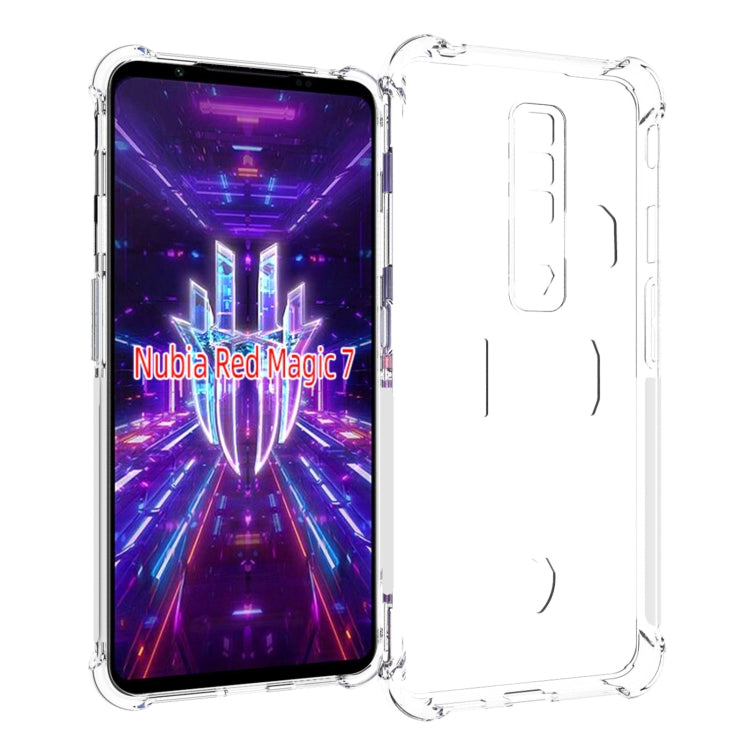 Shockproof Non-slip Thickening TPU Phone Case, For ZTE Blade V80 Pro / V80 Design 4G, For ZTE nubia Z80 Ultra 5G, For ZTE nubia Red Magic 11 Pro / 11 Pro+, For ZTE nubia Red Magic 10 Air, For ZTE Blade A35e 4G, For ZTE nubia S 5G, For ZTE nubia Z70 Ult...