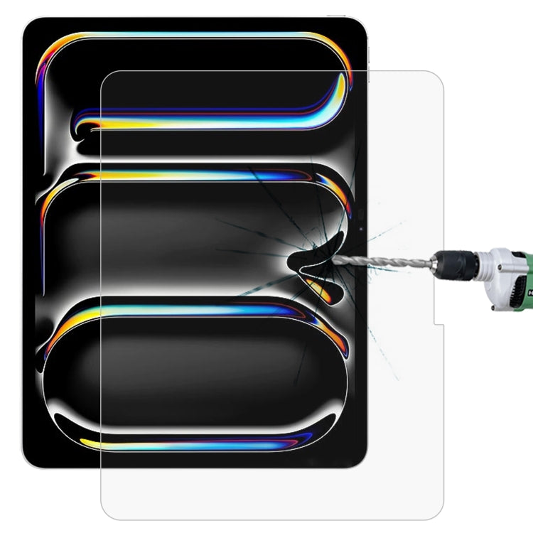 0.26mm 9H 2.5D Explosion-proof Tempered Glass Film, For iPad Air 13 2026 / 2025 / 2024, For iPad Air 11 2026 / 2025 / 2024, For iPad Pro 13 2025 / 2024, For iPad Pro 11 2025 / 2024