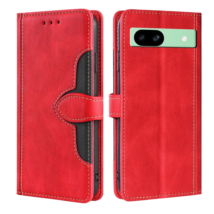 Skin Feel Magnetic Buckle Leather Phone Case, For Google Pixel 10a, For Google Pixel 9 Pro XL, For Google Pixel 9, For Google Pixel 8a