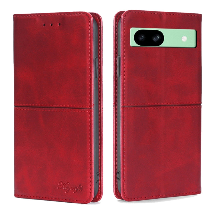 Cow Texture Magnetic Leather Phone Case, For Google Pixel 9 Pro XL, For Google Pixel 9, For Google Pixel 8a