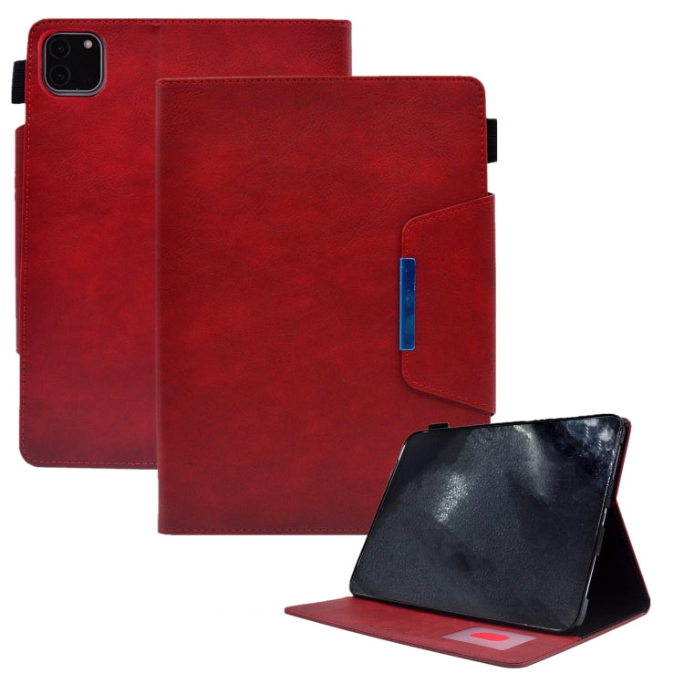 Suede Cross Texture Magnetic Clasp Leather Smart Tablet Case, For iPad Pro 11 2025 / 2024