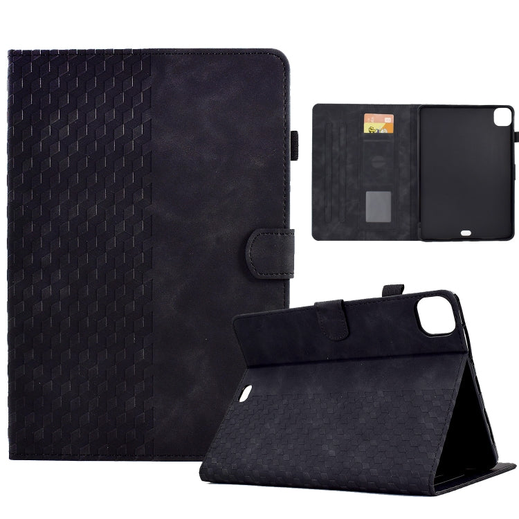 Rhombus Embossed Leather Tablet Case, For iPad Pro 11 2025 / 2024