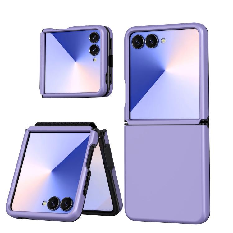Flat Skin Feel TPU+PC Shockproof Phone Case, For Samsung Galaxy Z Flip7 FE / Flip6, For Samsung Galaxy Z Flip7 5G