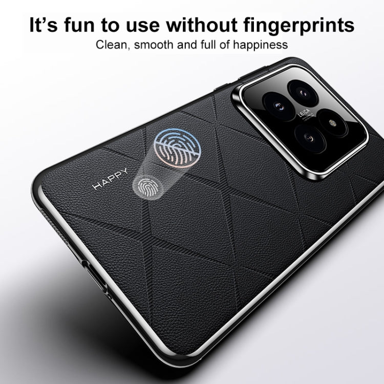 Plain Leather PC Phone Case