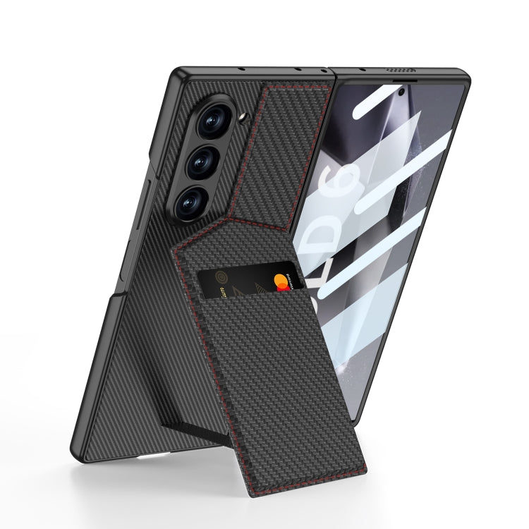 GKK Integrated Rotor Bracket Recessed Card Bag Phone Case, For Galaxy Z Fold8 Ultra 5G, For Samsung Galaxy Z Fold7 5G, For Samsung Galaxy Z Fold6