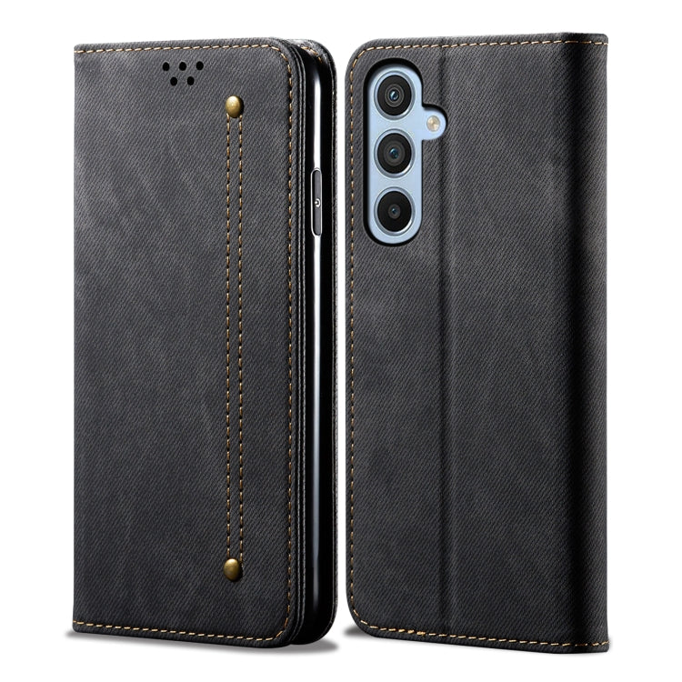 Denim Texture Casual Style Horizontal Flip Leather Case, For Samsung Galaxy S26+ 5G, For Samsung Galaxy S26 Ultra 5G, For Samsung Galaxy S26 5G, For Samsung Galaxy S25 FE 5G, For Samsung Galaxy S25 Edge 5G, For Samsung Galaxy S25 5G