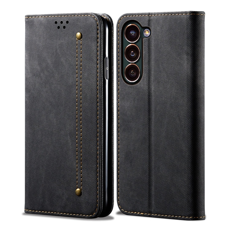 Denim Texture Casual Style Horizontal Flip Leather Case, For Samsung Galaxy S25+ 5G, For Samsung Galaxy S25 Ultra 5G, For Samsung Galaxy S24 FE 5G, For Samsung Galaxy S24 Ultra 5G, For Samsung Galaxy S24+ 5G