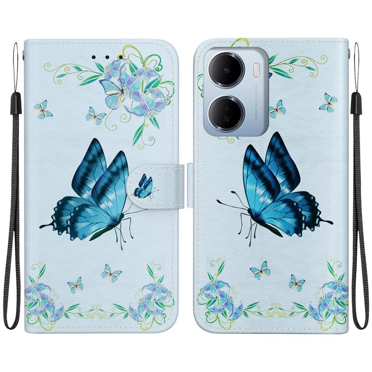 Crystal Texture Colored Drawing Leather Phone Case, For Redmi A7 Pro 4G / 5G 171mm / Poco C85x 5G, For Redmi 15a 5G