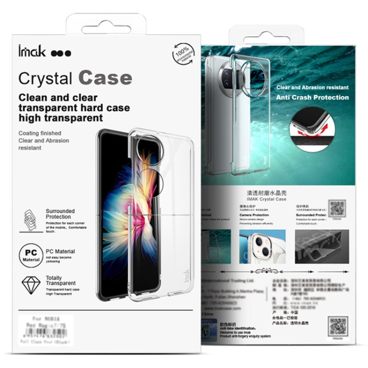 imak Wing II Pro Series Wear-resisting Crystal Phone Case, For Samsung Galaxy Z Flip6 / Flip7 FE, For Samsung Galaxy Z Fold6