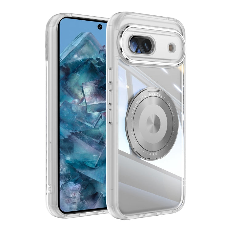 360 Holder Magsafe Acrylic Hybrid TPU Phone Case, For Google Pixel 9, For Google Pixel 8a