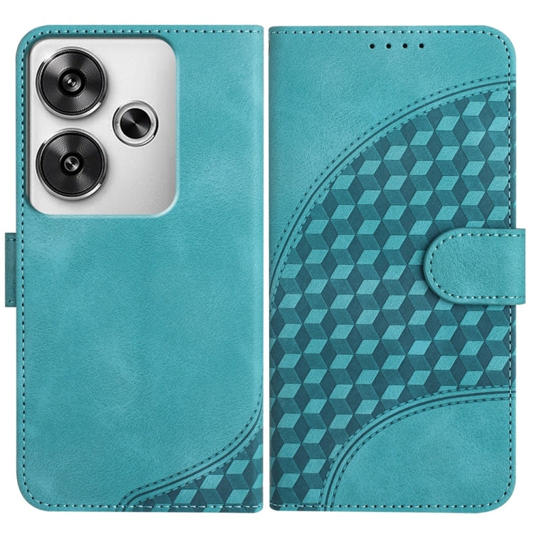 Elephant Head Embossed Phone Leather Case with Lanyard, For Redmi Note 14 Pro 5G, For Redmi 13 4G, For Redmi Turbo 3 / Poco F6