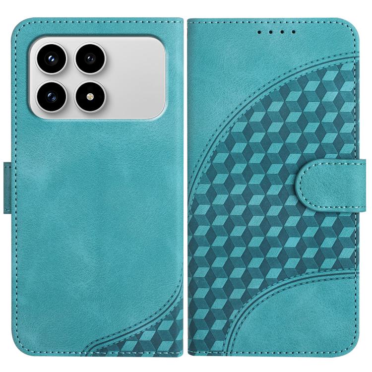 Elephant Head Embossed Phone Leather Case with Lanyard, For Redmi Note 15 4G / 5G 164mm / Poco M8 5G, For Redmi K90 Pro Max / Poco F8 Ultra, For Redmi K90 / Poco F8 Pro 5G