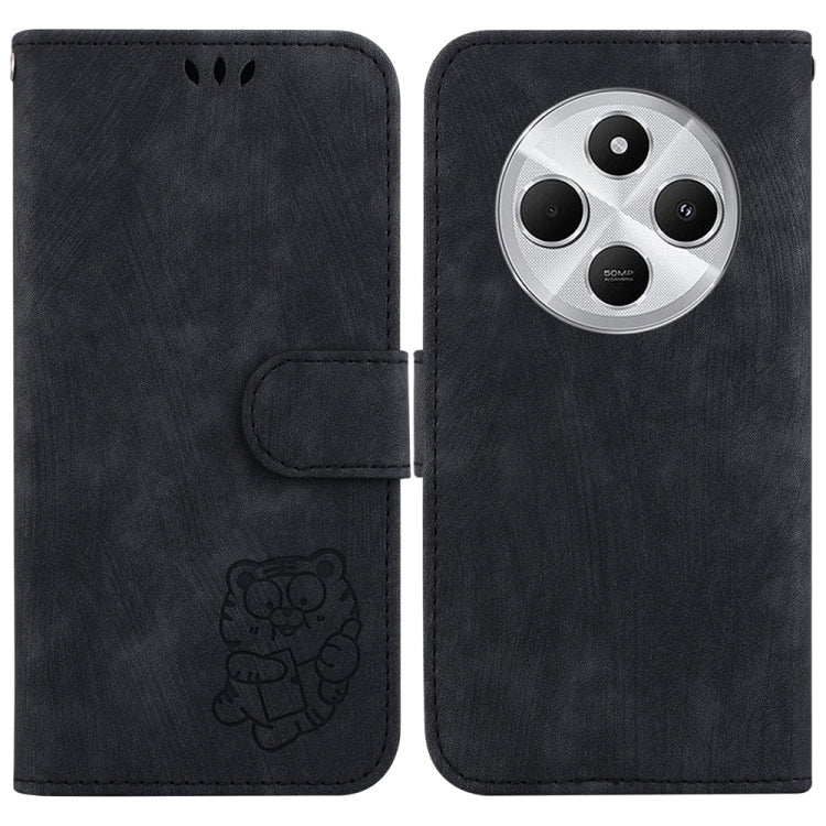Little Tiger Embossed Leather Phone Case