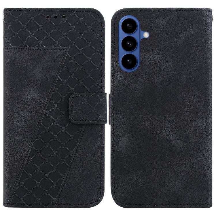 Seven-shaped Embossed Leather Phone Case, For Samsung Galaxy S26+ 5G, For Samsung Galaxy S26 Edge 5G, For Samsung Galaxy S26 Ultra 5G, For Samsung Galaxy S26 5G