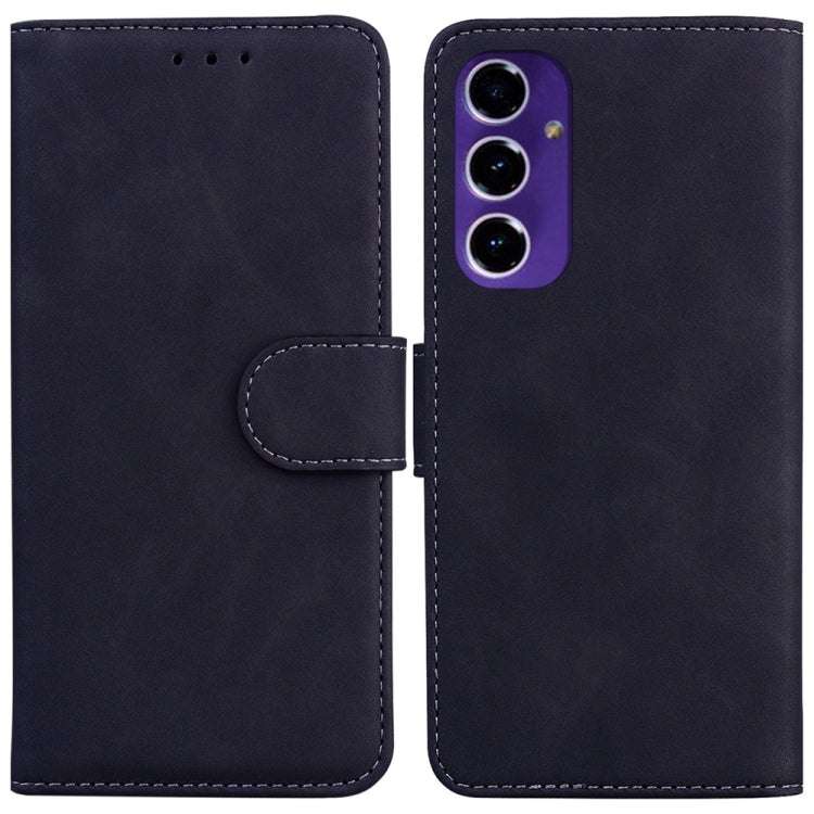 Skin Feel Pure Color Flip Leather Phone Case, For Samsung Galaxy S25 Ultra 5G, For Samsung Galaxy S24 FE 5G