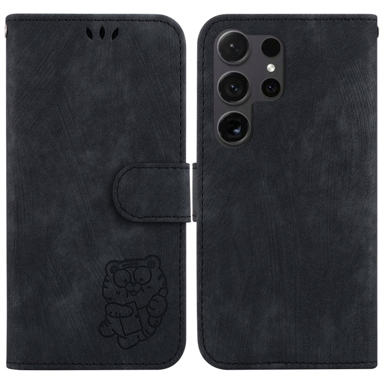 Little Tiger Embossed Leather Phone Case