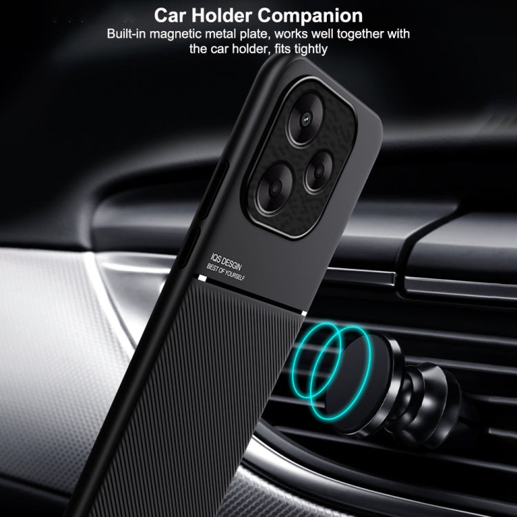 Classic Tilt Strip Grain Magnetic Shockproof PC + TPU Phone Case, For Redmi K70 Ultra, For Redmi 13 4G