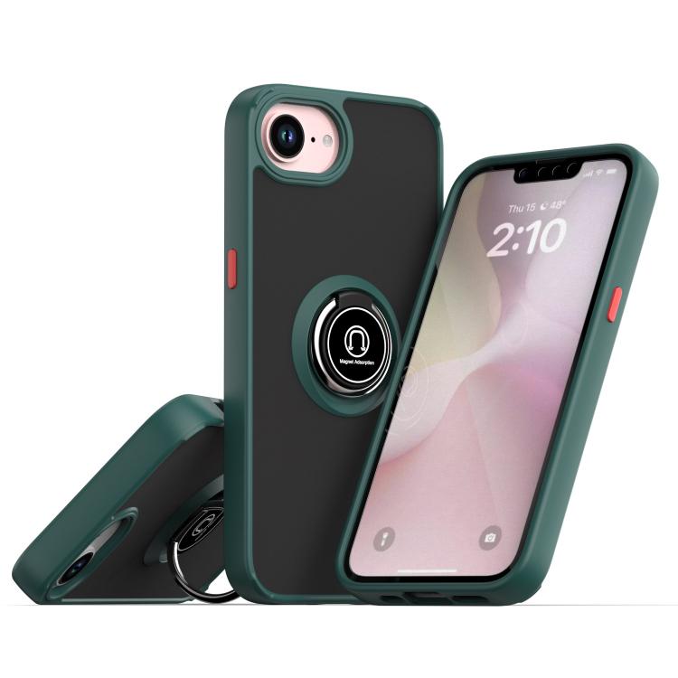 Q Shadow 1 Series TPU + PC Phone Case with Ring, For iPhone 18 Pro / 17 Pro, For iPhone 18 Pro Max / 17 Pro Max, For iPhone 17e / 16e