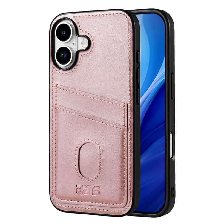 AZNS K1 Series Card Slot Business Phone Case, For iPhone 17e / 16e, For iPhone 17 Pro Max, For iPhone 17 Pro, For iPhone 17