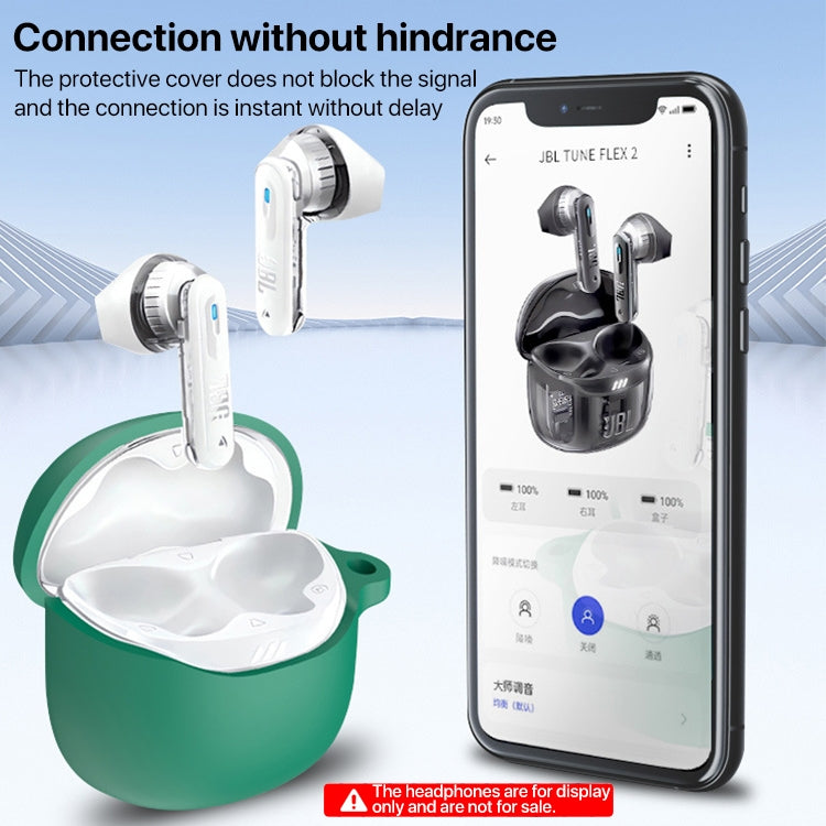 Wireless Bluetooth Earphones Silicone Protective Case, For JBL TuneFlex 2