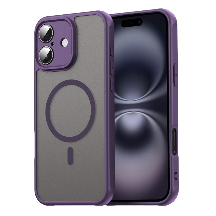 Fan Dun Series TPU Hybrid PC Frosted Magsafe Phone Case, For iPhone 17, For iPhone Air, For iPhone 16 Pro Max, For iPhone 16 Pro, For iPhone 16 Plus, For iPhone 16