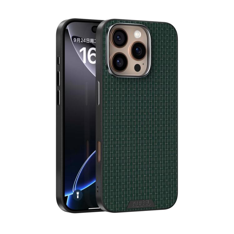 ABEEL Ruyi Pattern 6D Micro Relief MagSafe Leather Phone Case, For iPhone 18 Pro / 17 Pro, For iPhone 18 Pro Max / 17 Pro Max, For iPhone 17e / 16e, For iPhone 17, For iPhone Air, For iPhone 16 Pro Max