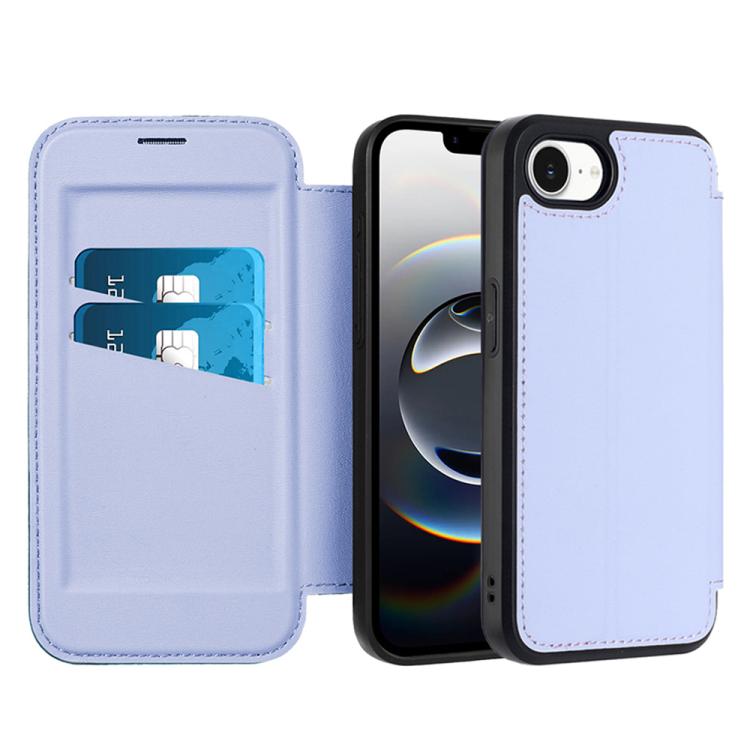 Magnetic Armor Series RFID Card Slots Leather Phone Case, For iPhone 17e / 16e