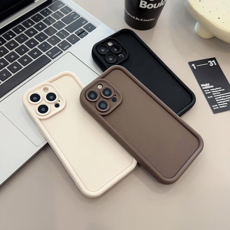 Shockproof Frame Frosted Precise Hole TPU Phone Case, For iPhone 16 Pro, For iPhone 16 Plus, For iPhone 16