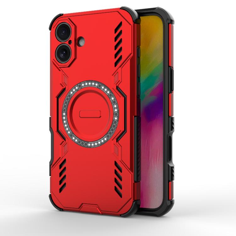 Butterfly Armor MagSafe Magnetic Ring Shockproof Phone Case, For iPhone Air, For iPhone 16 Pro Max, For iPhone 16 Pro, For iPhone 16 Plus