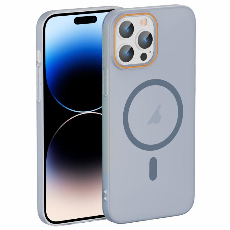 Translucent Frosted Skin PC MagSafe Phone Case, For iPhone 15, For iPhone 14 Plus, For iPhone 14, For iPhone 14 Pro