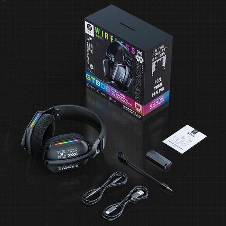 ONIKUMA GT808 Tri-mode Bluetooth 2.4G Wired E-sports Game Headset