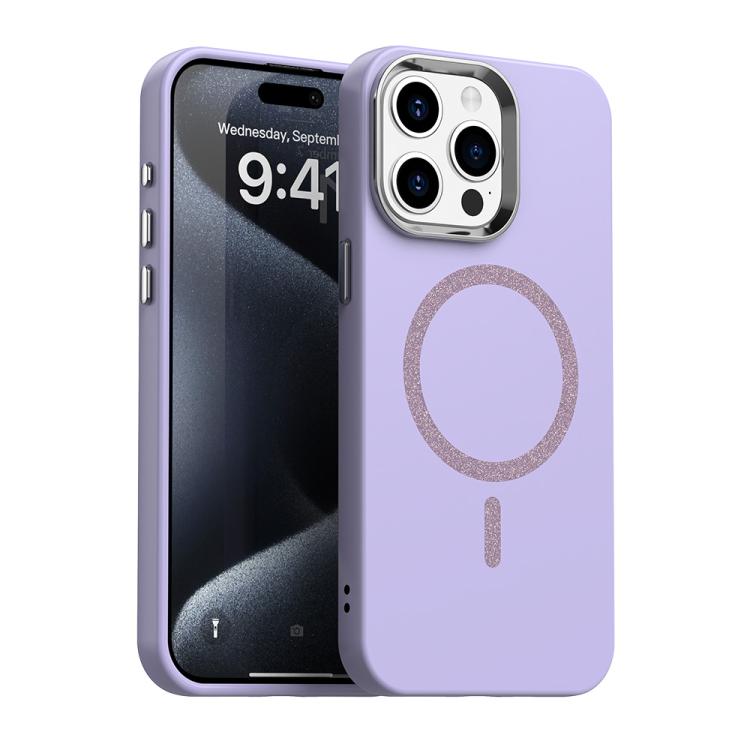 Glitter Series Magsafe PC Hybrid TPU Phone Case, For iPhone 16e, For iPhone 16 Pro Max, For iPhone 16 Pro, For iPhone 16 Plus, For iPhone 16, For iPhone 15 Pro Max