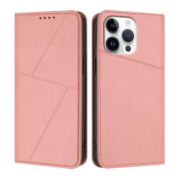 Strong Magnetic Frosted Flip Leather Phone Case, For iPhone 17, For iPhone Air, For iPhone 16 Pro Max