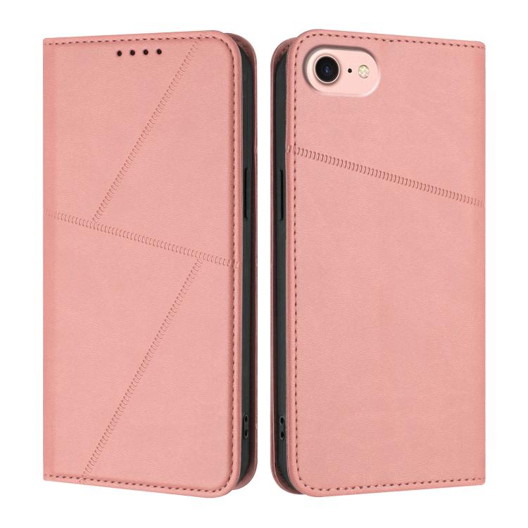 Strong Magnetic Frosted Flip Leather Phone Case, For iPhone 18 Pro / 17 Pro, For iPhone 18 Pro Max / 17 Pro Max, For iPhone 17e / 16e