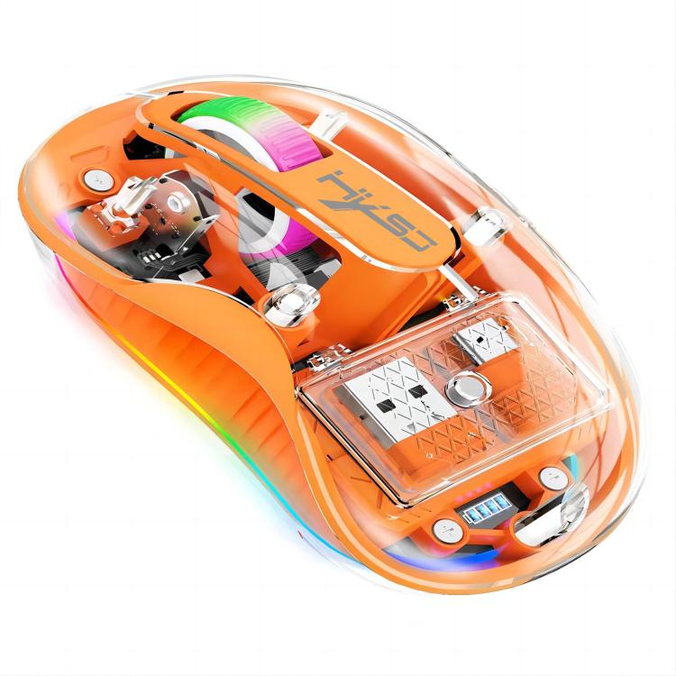 HXSJ M333 Three Modes Transparent Wireless Mouse