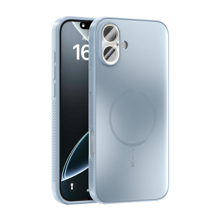 ABEEL Heat Dissipation Frosted MagSafe Phone Case with Lens Film, For iPhone Air, For iPhone 16 Pro Max, For iPhone 16 Pro, For iPhone 16 Plus
